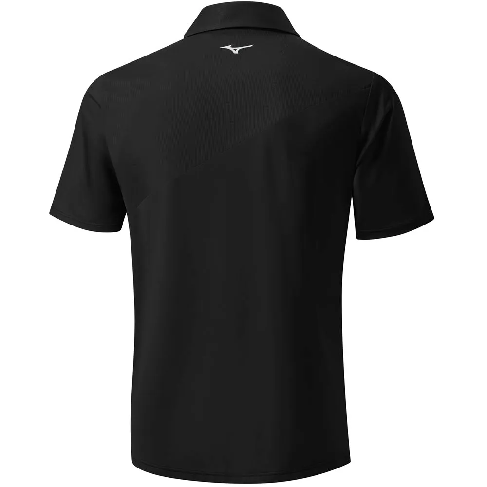 Be Unstoppable Game-Changer Footwear Mizuno Trace Polo Shirt - Black