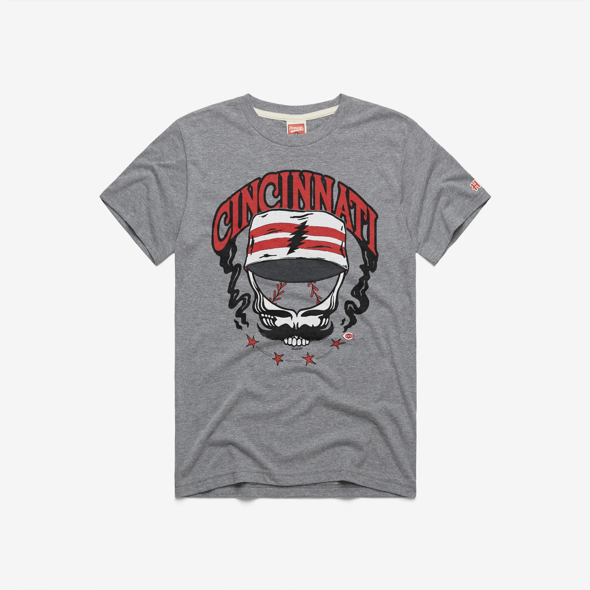 MLB x Grateful Dead x Reds Skull