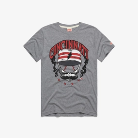 MLB x Grateful Dead x Reds Skull