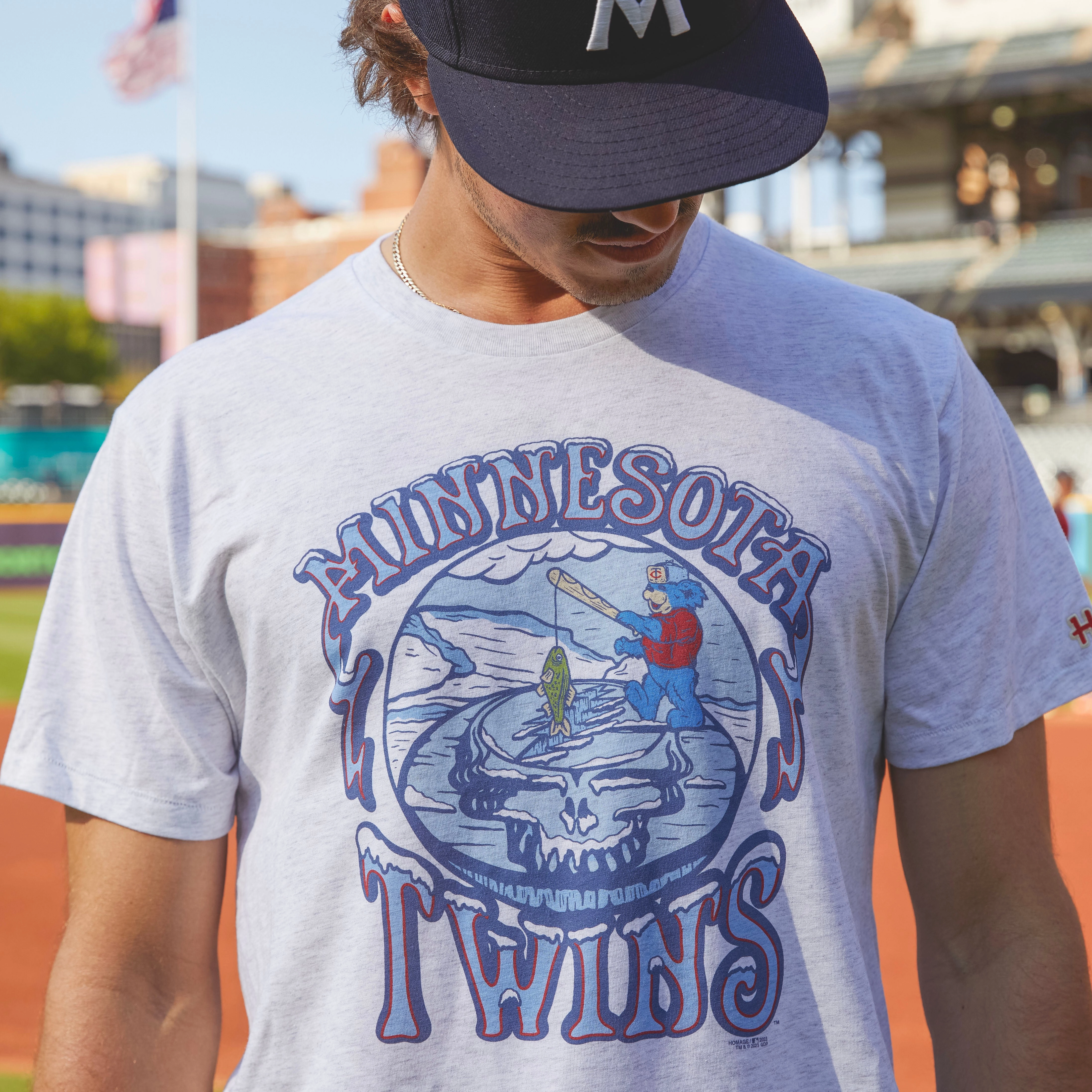 MLB x Grateful Dead x Twins Skull