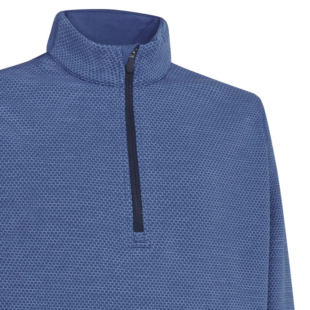 Never Just Walk Dress from the Feet Up Callaway 1/4 Zip Hex Fleece - Med Galaxy Heather