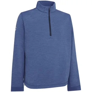 Rise Every Time Callaway 1/4 Zip Hex Fleece - Med Galaxy Heather