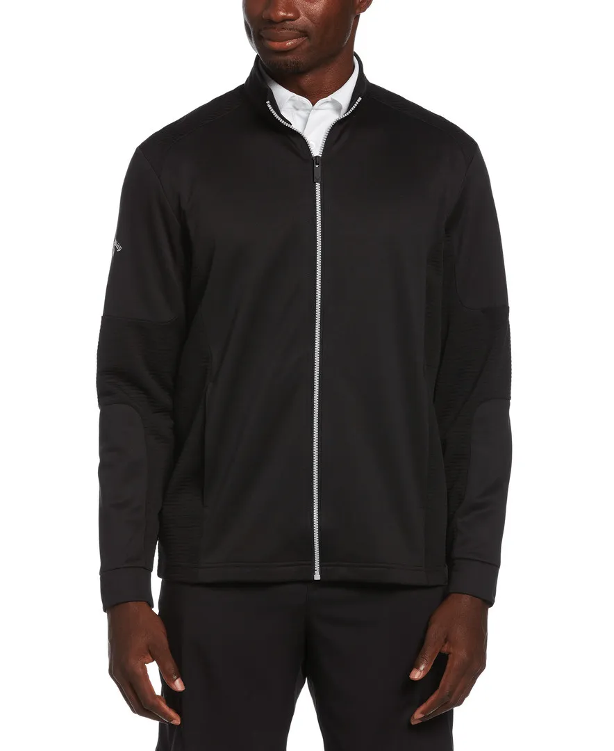 Callaway - Men'S Full-Zip Ottoman Jacket Black Friday Offer