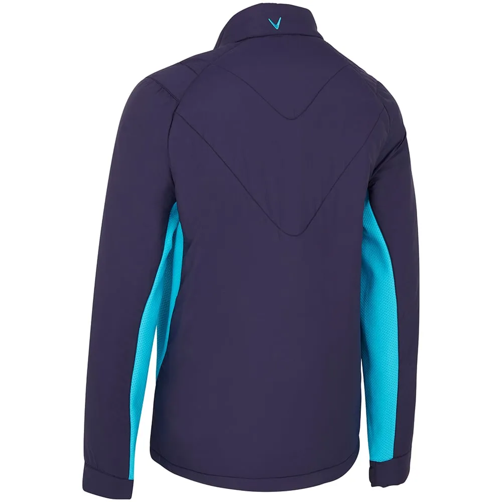 Callaway Mixed Media Insulated Jacket - Peacoat Steal