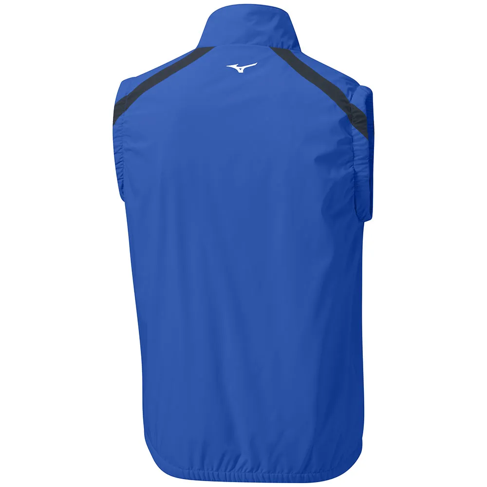 Mizuno Breath Thermo Move Tech Gilet - Blue Own the Vibe