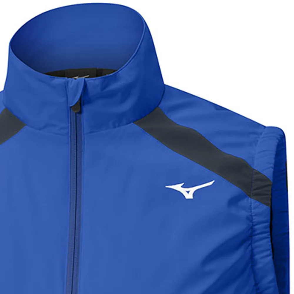 The Fast Lane Choice Mizuno Breath Thermo Move Tech Gilet - Blue