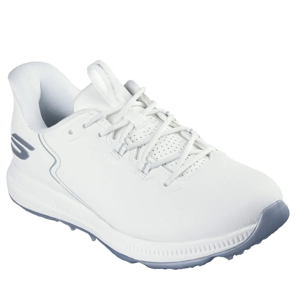 Built to Move You Labor Day Sale Skechers Go Golf Elite 6 Ladies Spikeless Waterproof Shoes - White