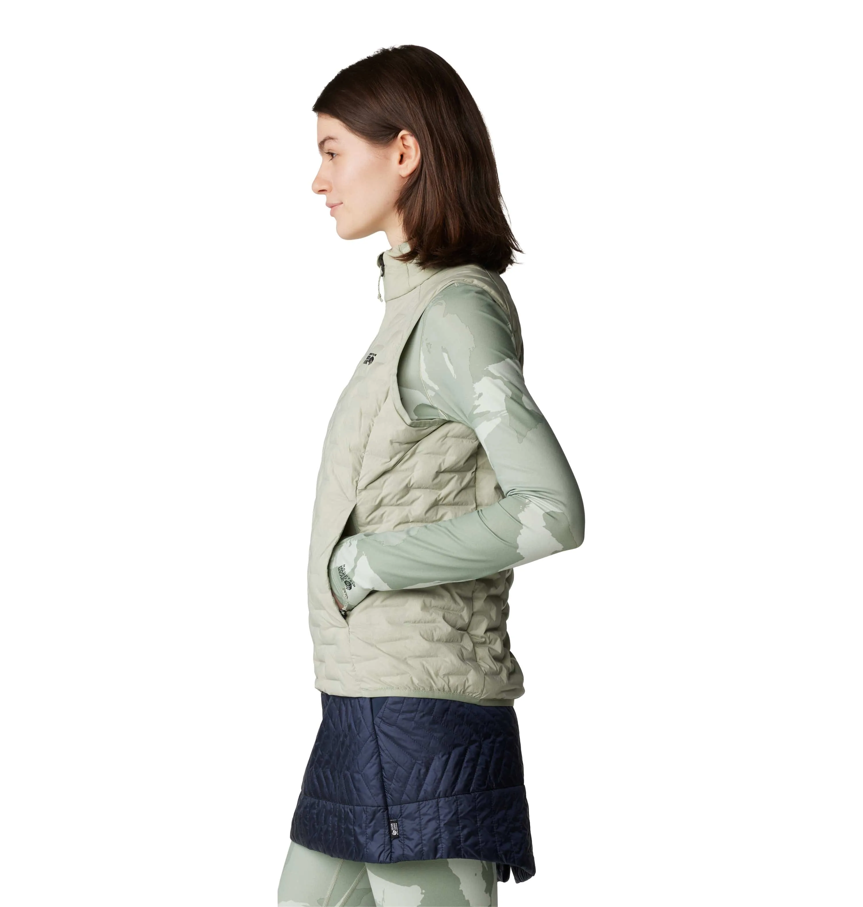 Mountain Hardwear - Women'S Stretchdown Light Vest Born to Stand Out Unleash Your Power