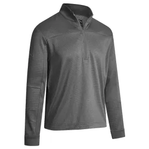 Callaway Pierced Waffle 1/4 Zip Pullover - Castlerock Heather Move Like You Mean It