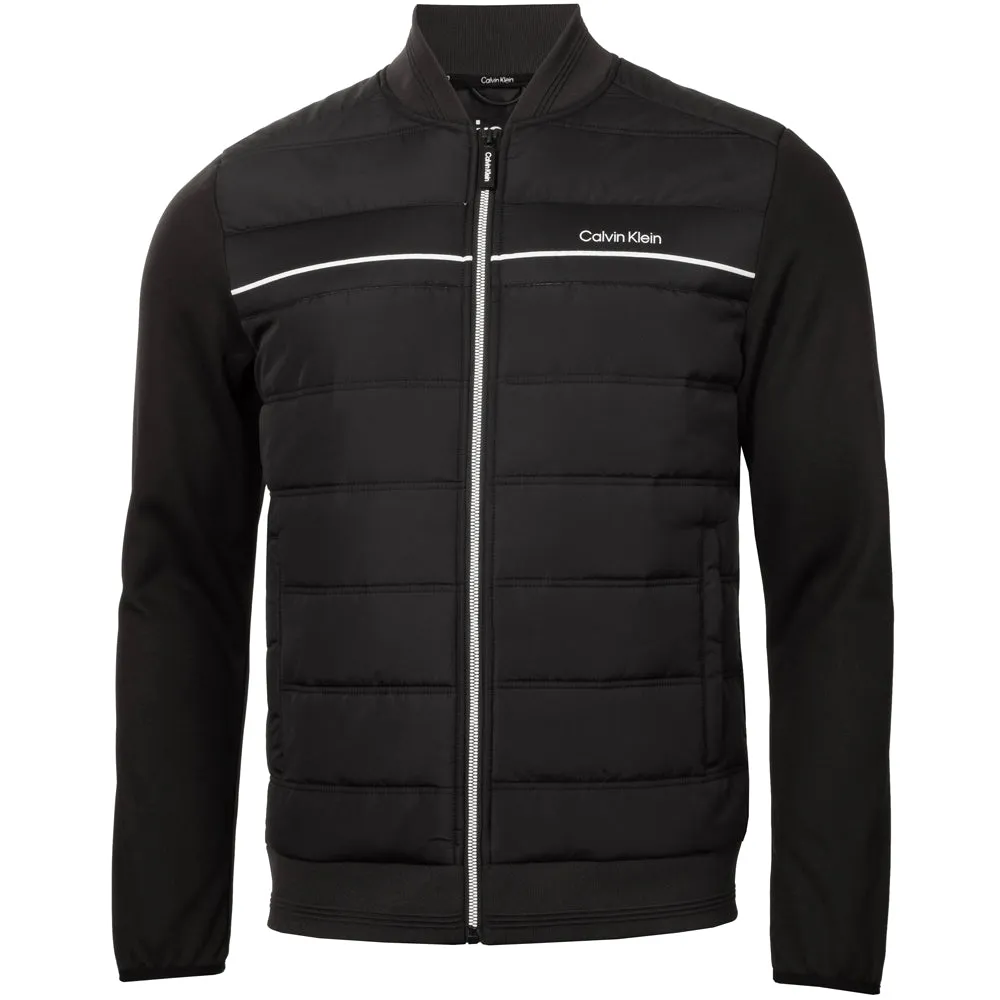 Feel the Energy Calvin Klein Lincoln Bomber Jacket - Black