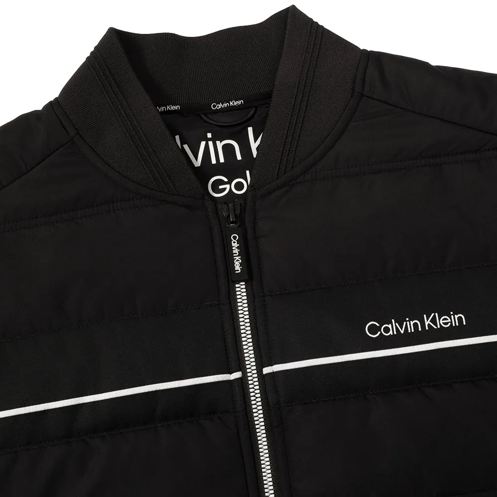 Calvin Klein Lincoln Bomber Jacket - Black Own the Streets Christmas Eve Sale