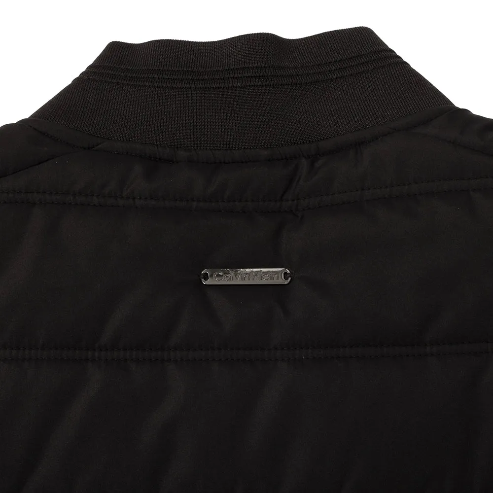 Step into the Beat Memorial Day Sale Calvin Klein Lincoln Bomber Jacket - Black