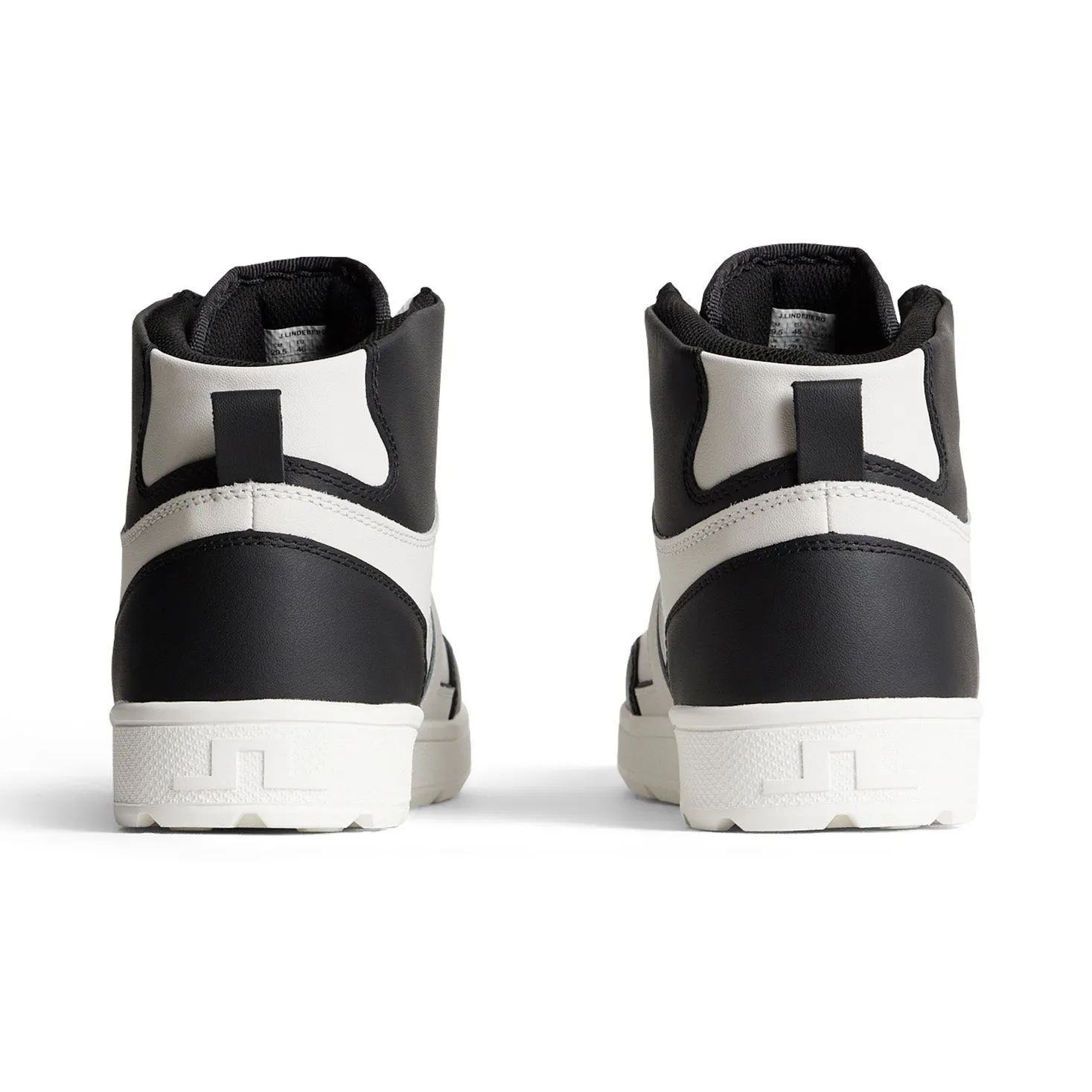 Exclusive Deal Walk with Power J.Lindeberg Ace High-Top Golf Sneaker - Black