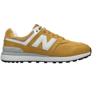 New Balance 574 Greens V2 Spikeless Waterproof Shoes - Wheat Father's Day Sale Walk Loud