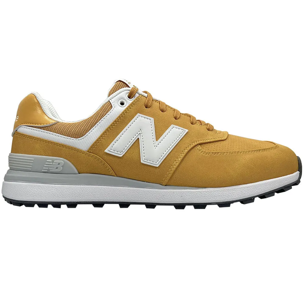 Easter Sale Made to Turn Heads New Balance 574 Greens V2 Spikeless Waterproof Shoes - Wheat