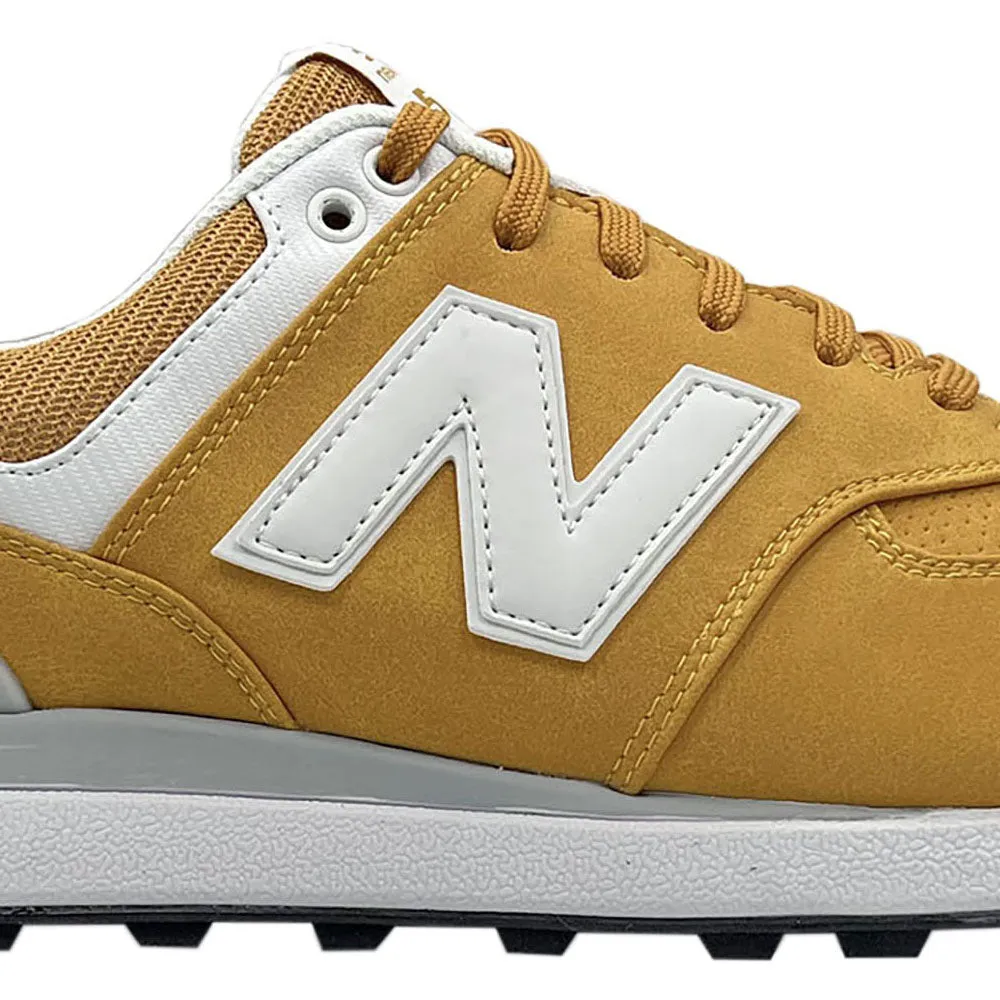 Unapologetically You Step Into Strength New Balance 574 Greens V2 Spikeless Waterproof Shoes - Wheat
