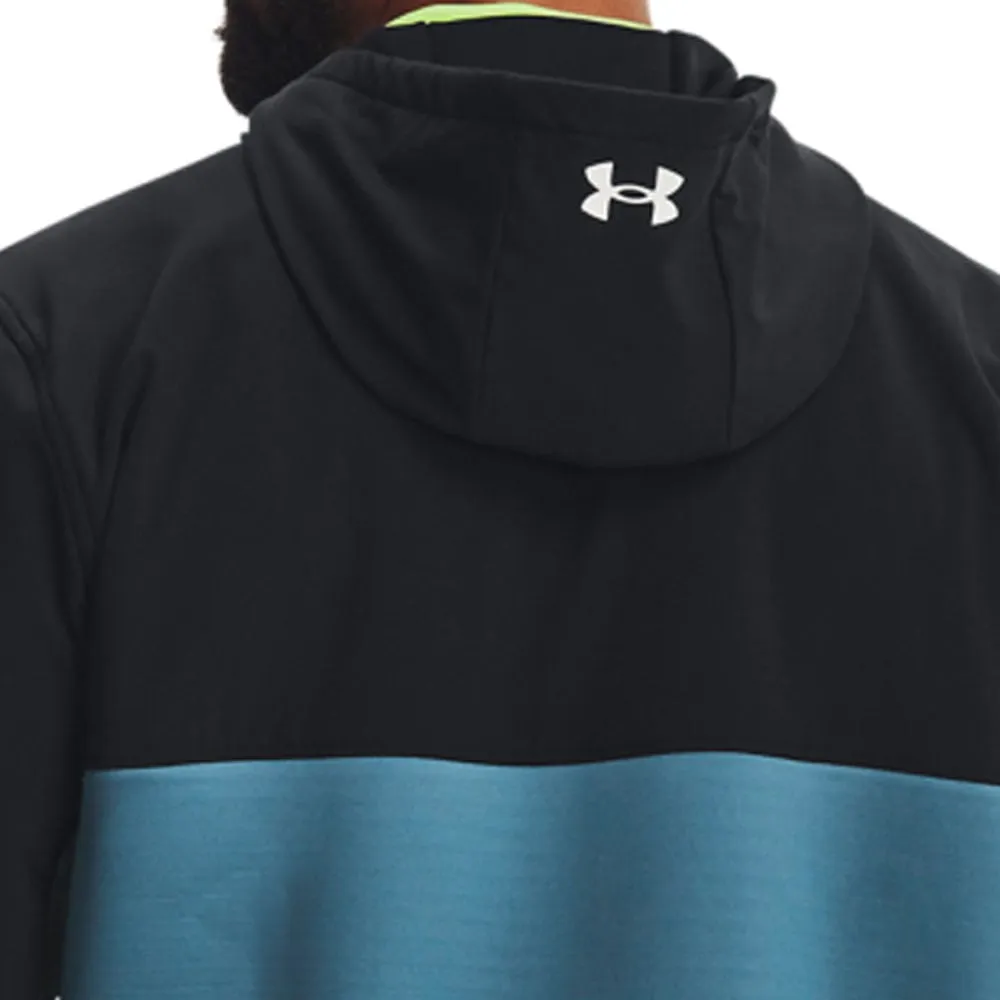 Economical Under Armour Storm Daytona Full Zip Hoodie - Black/Static Blue