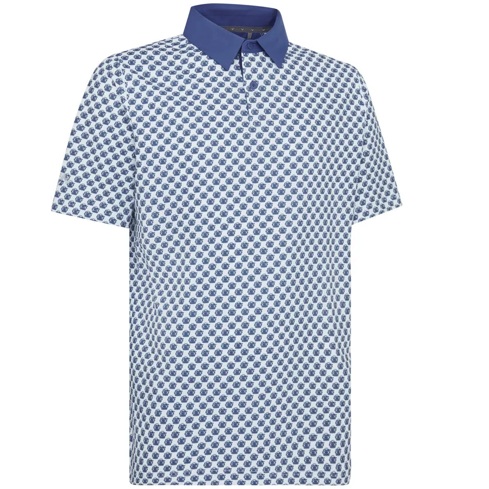 Callaway View Master Polo Shirt - Galaxy Blue Stay in Motion Steal