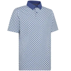 Callaway View Master Polo Shirt - Galaxy Blue Stay in Motion Steal
