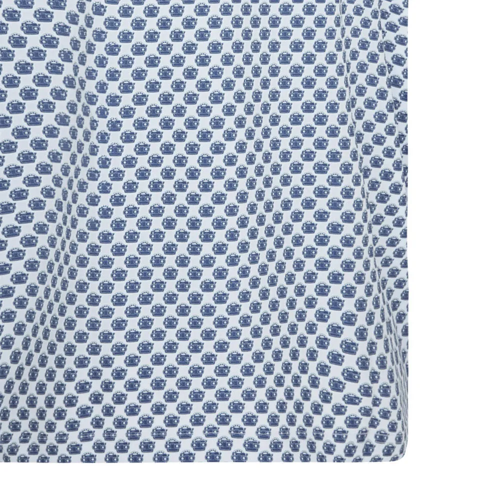 Callaway View Master Polo Shirt - Galaxy Blue Walk Tall