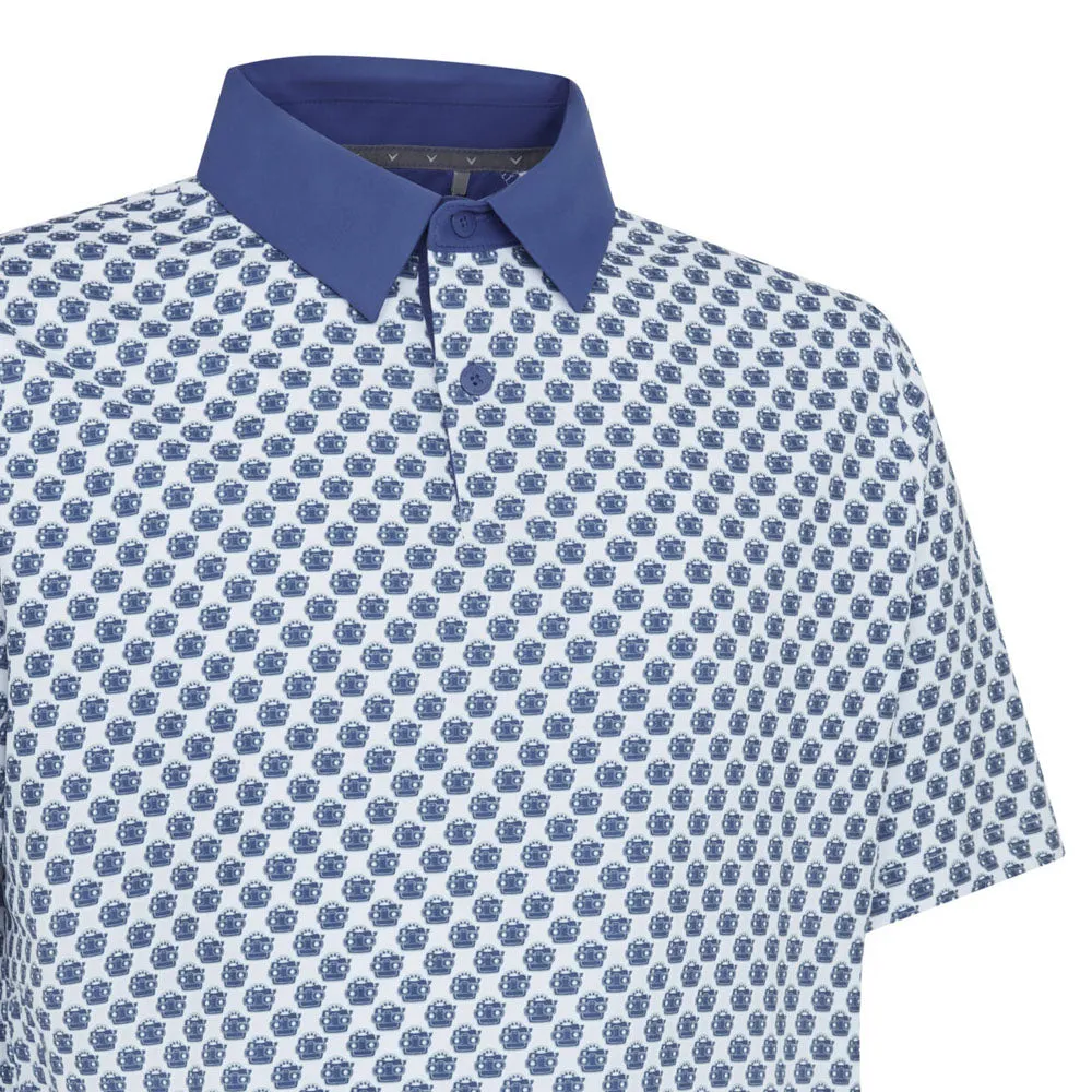 Built to Perform Fuel Your Fire Callaway View Master Polo Shirt - Galaxy Blue