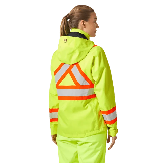 Helly Hansen Workwear - Women'S Alta Hi Vis Shell Jacket Csa Built to Perform Stay in Motion
