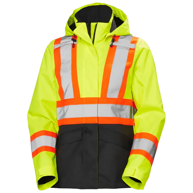 Unapologetically You Power Every Step Helly Hansen Workwear - Women'S Alta Hi Vis Shell Jacket Csa