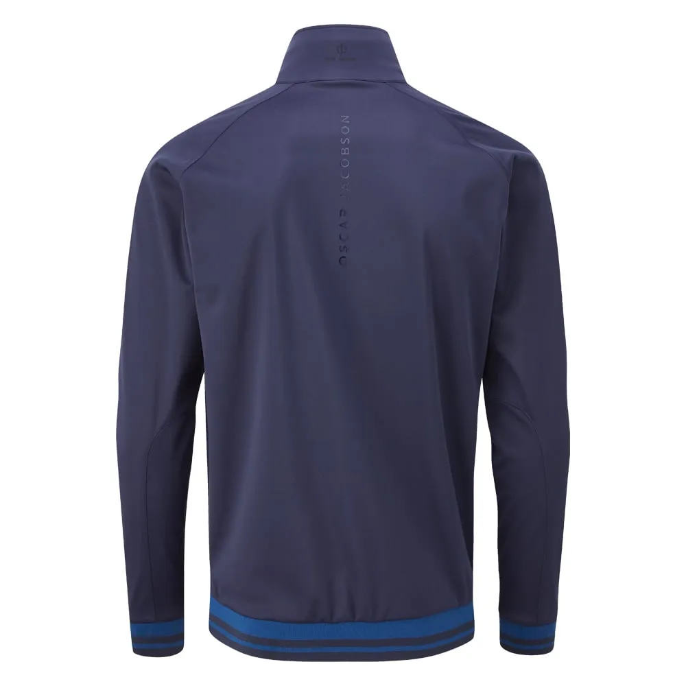Own the Streets Oscar Jacobson Ramsey 1/2 Zip Windproof Jacket - Navy