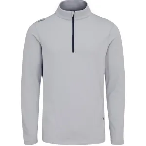 Father's Day Sale Christmas Day Sale Ping Rhodri Mid-Layer 1/2 Zip Pullover  - Silver/Navy