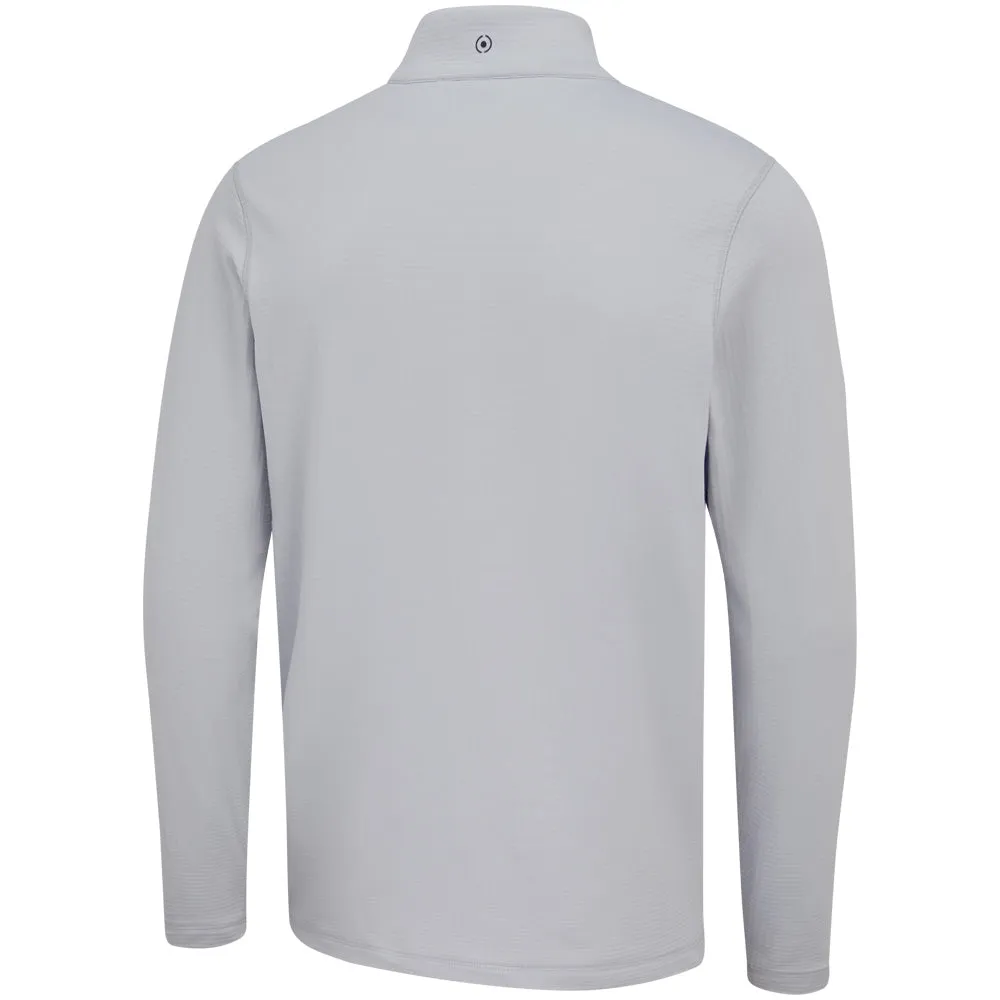 Easter Sale Ping Rhodri Mid-Layer 1/2 Zip Pullover  - Silver/Navy