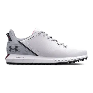 Push Beyond Limits Under Armour Hovr Drive Spikeless Wide (E) Golf Shoes - White/Mod Grey