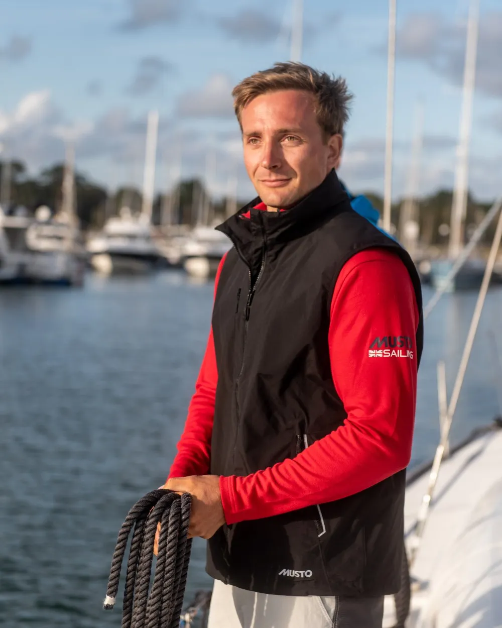 Musto Corsica Gilet 2.0 Long Sleeve Cotton Shirts