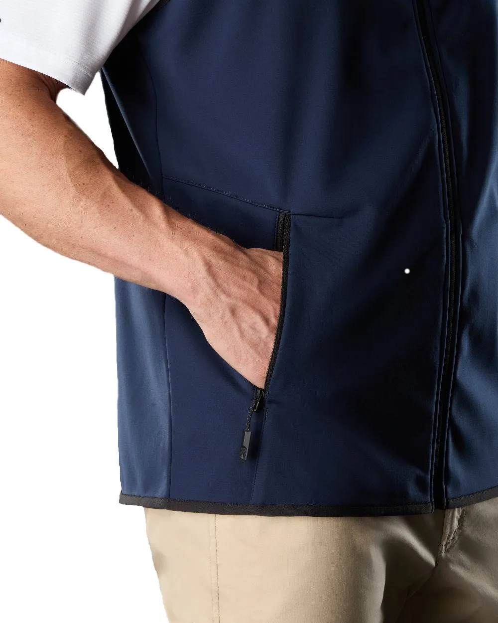 Musto Evo Crew Softshell Vest Brushed Cotton Shirts Men