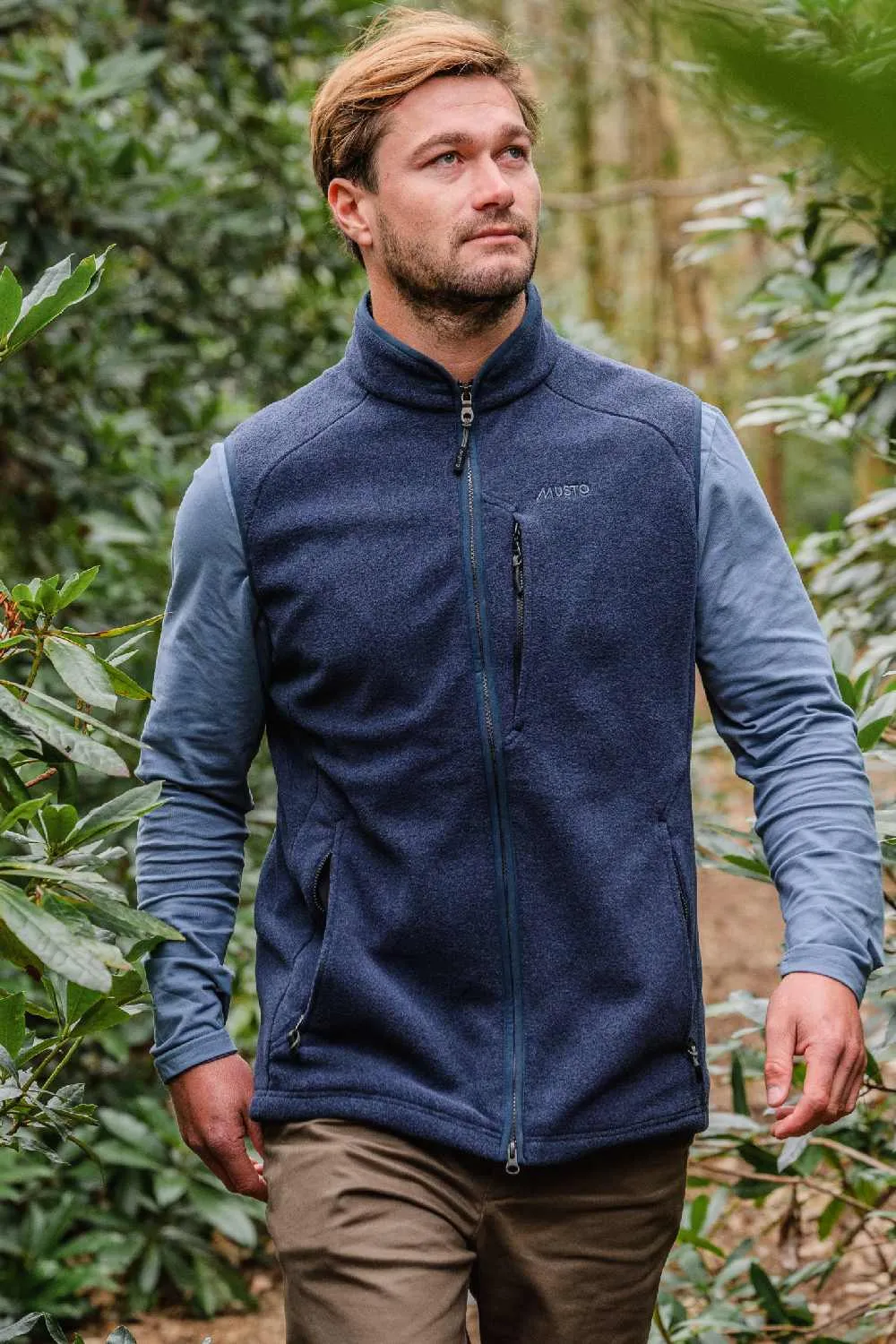 Musto Fenland Polartec Fleece Vest Tattersall Dress Shirts
