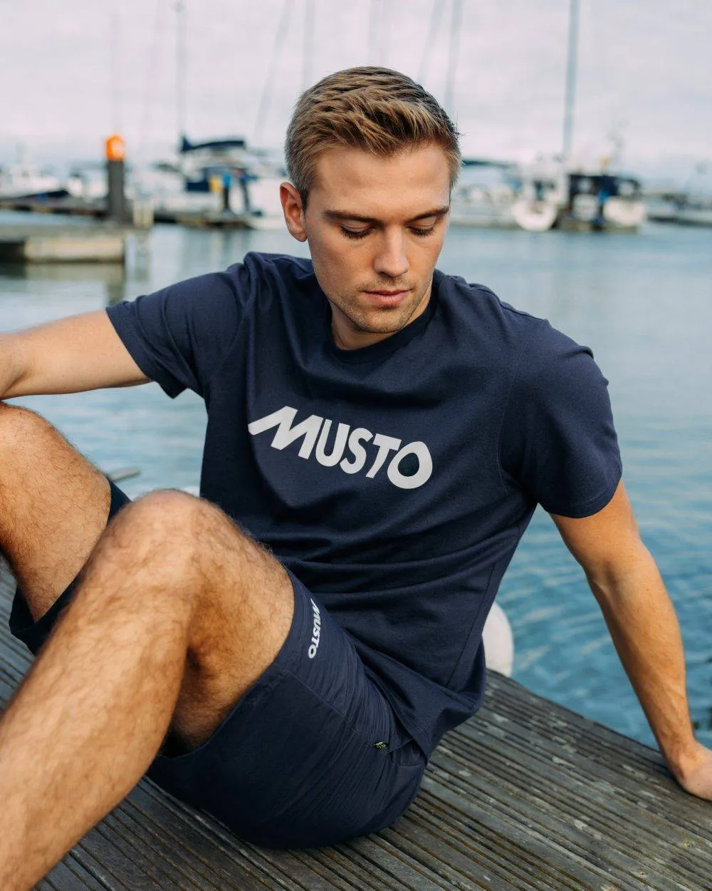 Musto Logo T-Shirt Sailing Logo T-shirts