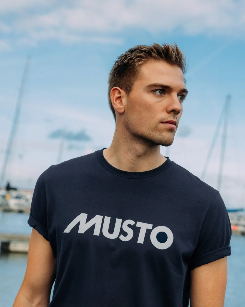 Musto Logo T-Shirt Sailing Logo T-shirts