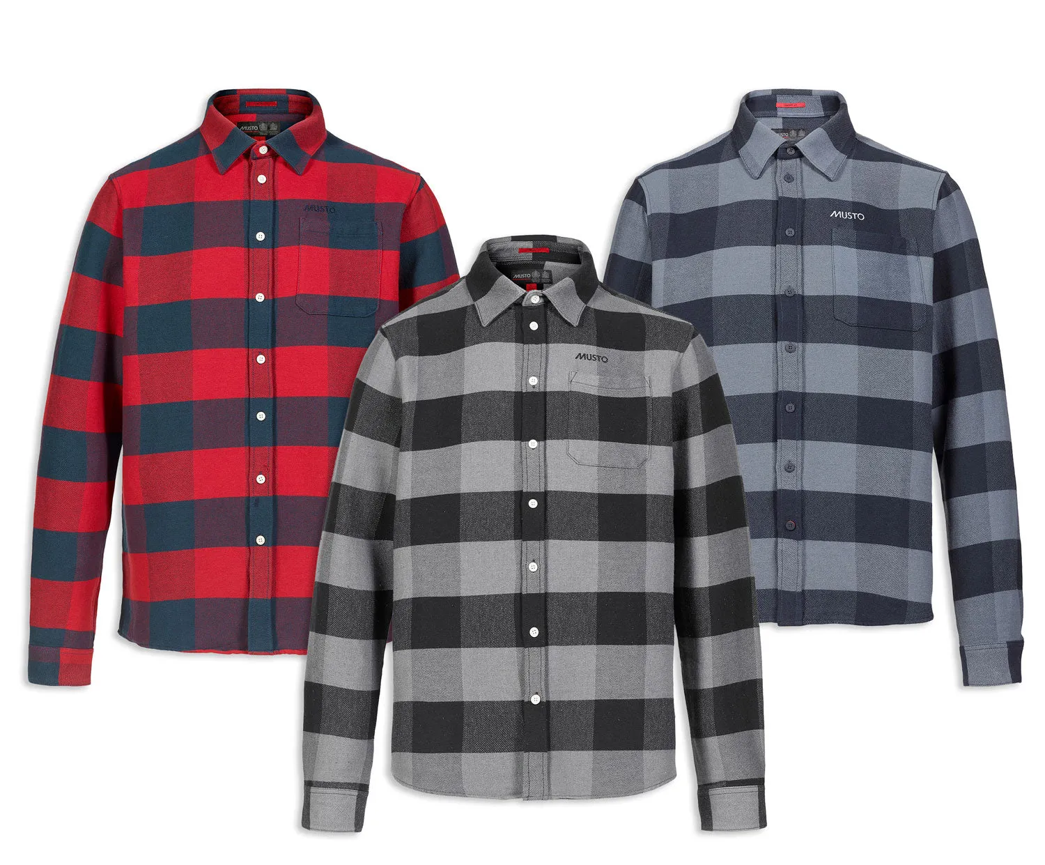 Musto Marina Flannel Shirt Musto Sport Shirts