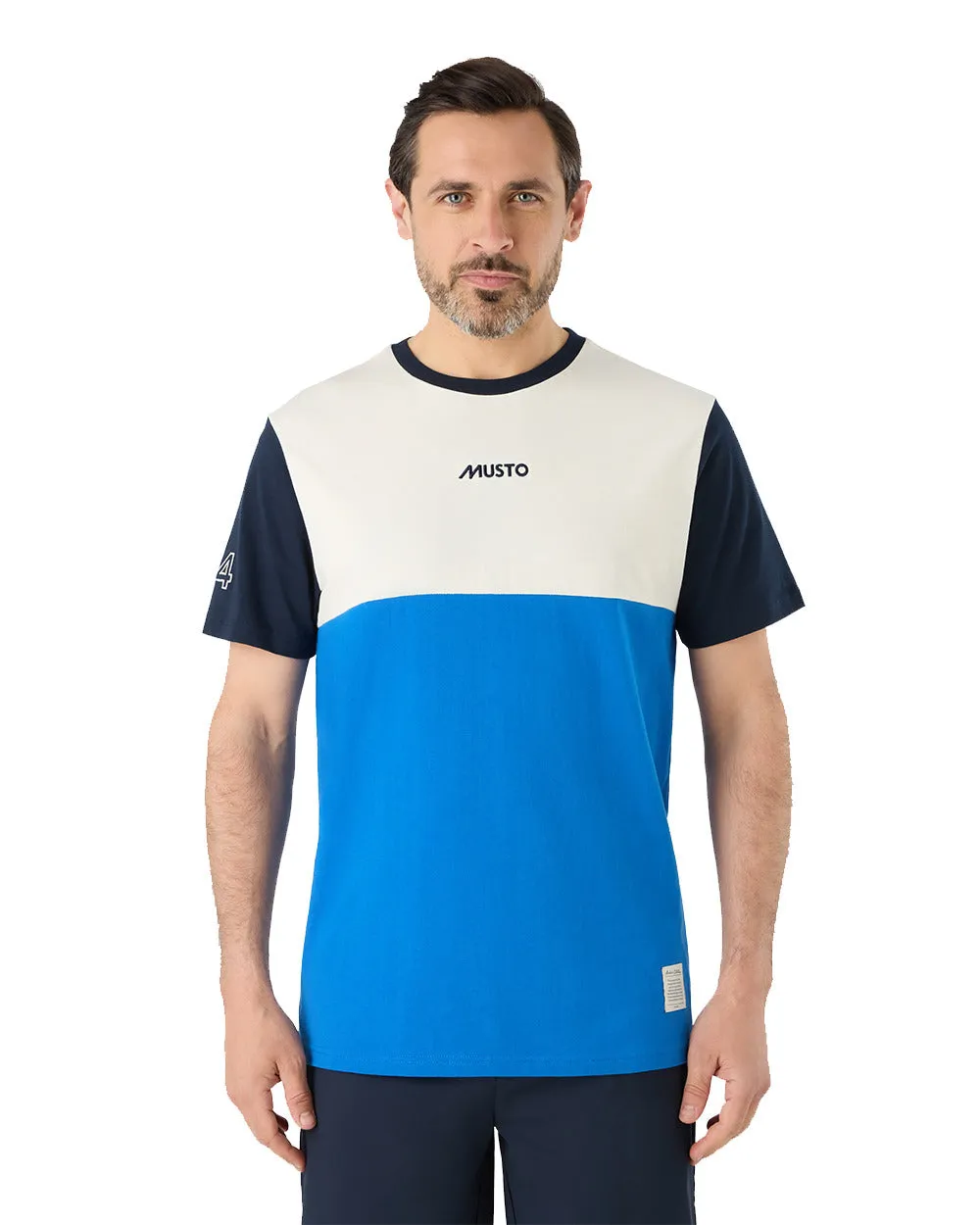 Musto Mens 64 Short Sleeve T-Shirt Sailing Logo T-shirts