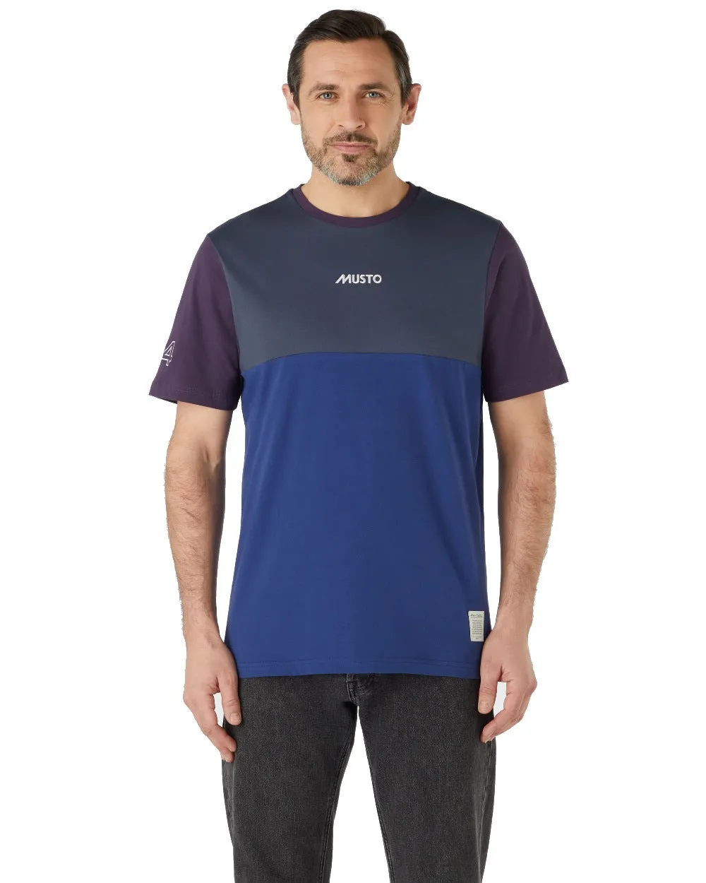 Musto Mens 64 Short Sleeve T-Shirt Sailing Logo T-shirts