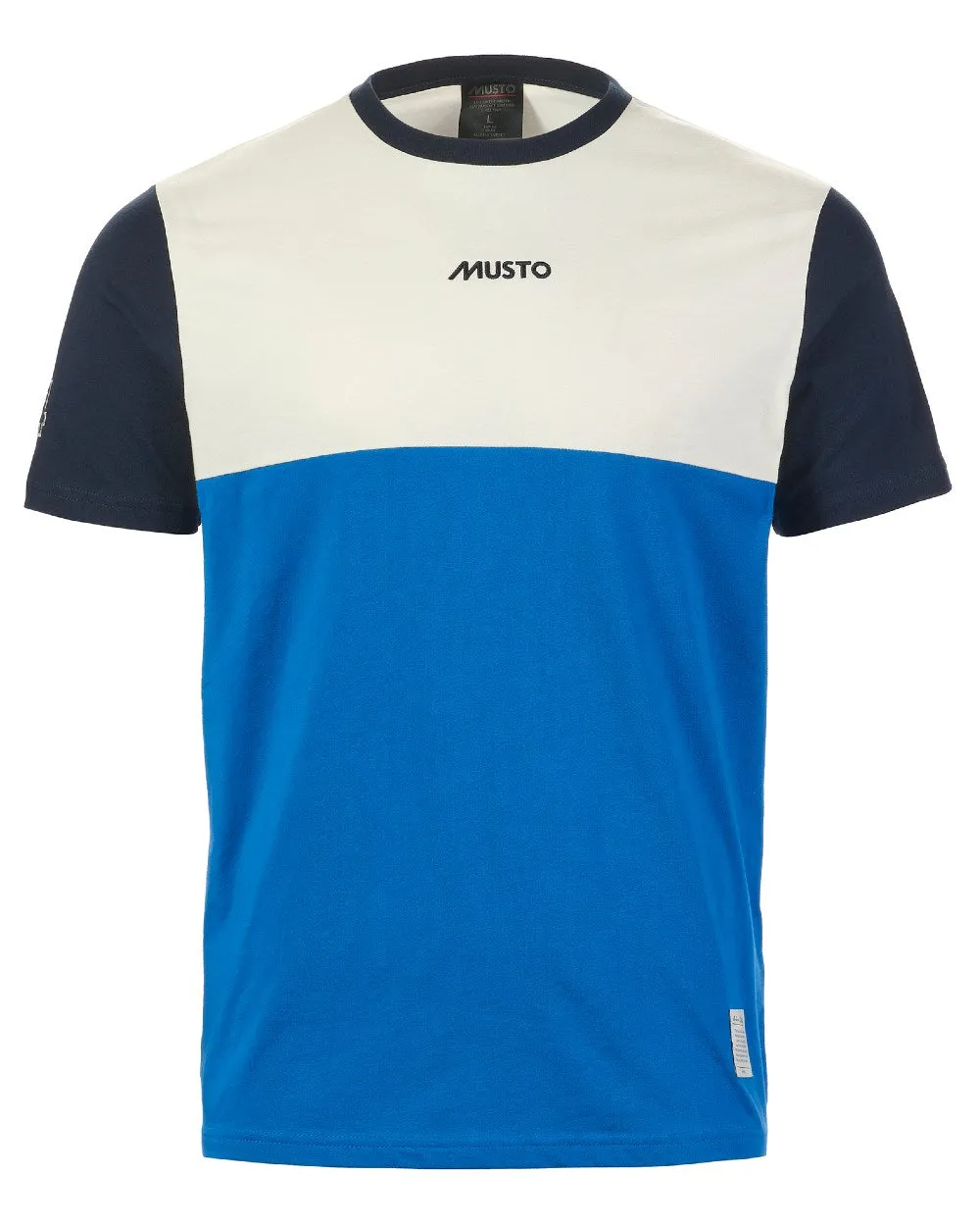 Musto Mens 64 Short Sleeve T-Shirt Sailing Logo T-shirts