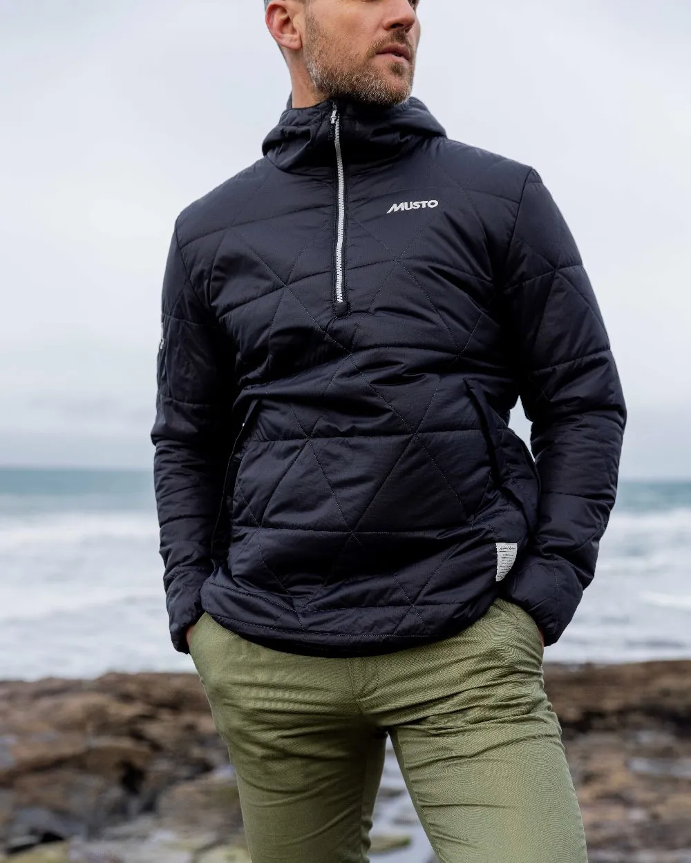 Musto Mens 64 Snug Quilt Anorak Quilted Outdoor Jackets