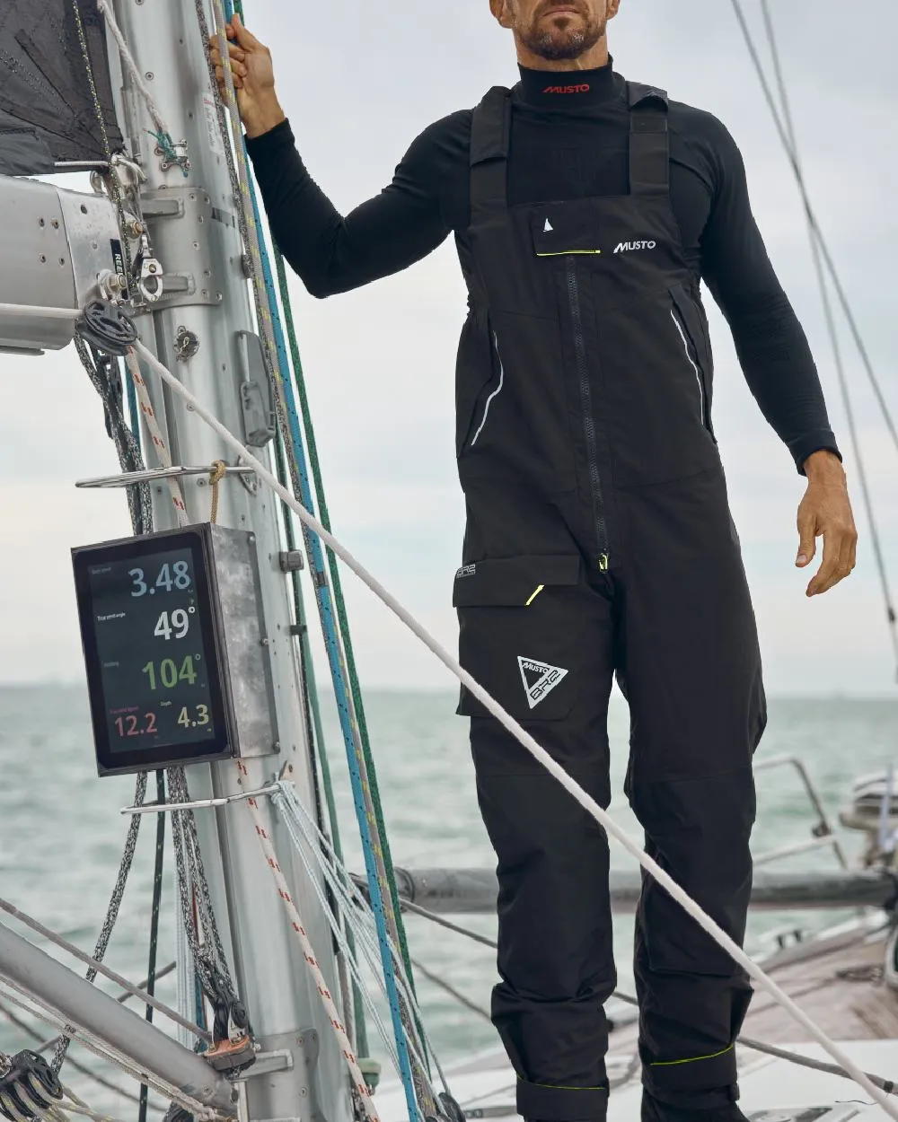 Musto Mens BR2 Offshore Trousers 2.0 Sailing Bib Pants