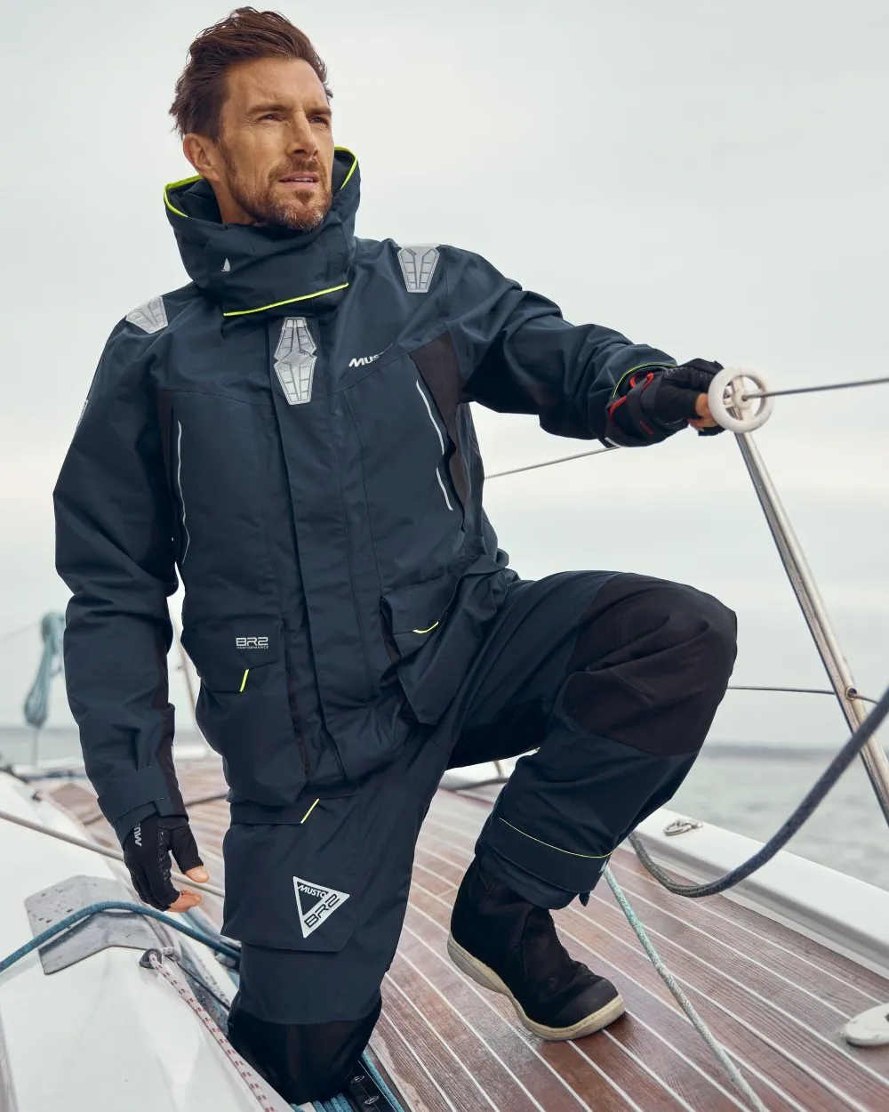 Musto Mens BR2 Offshore Trousers 2.0 Sailing Bib Pants