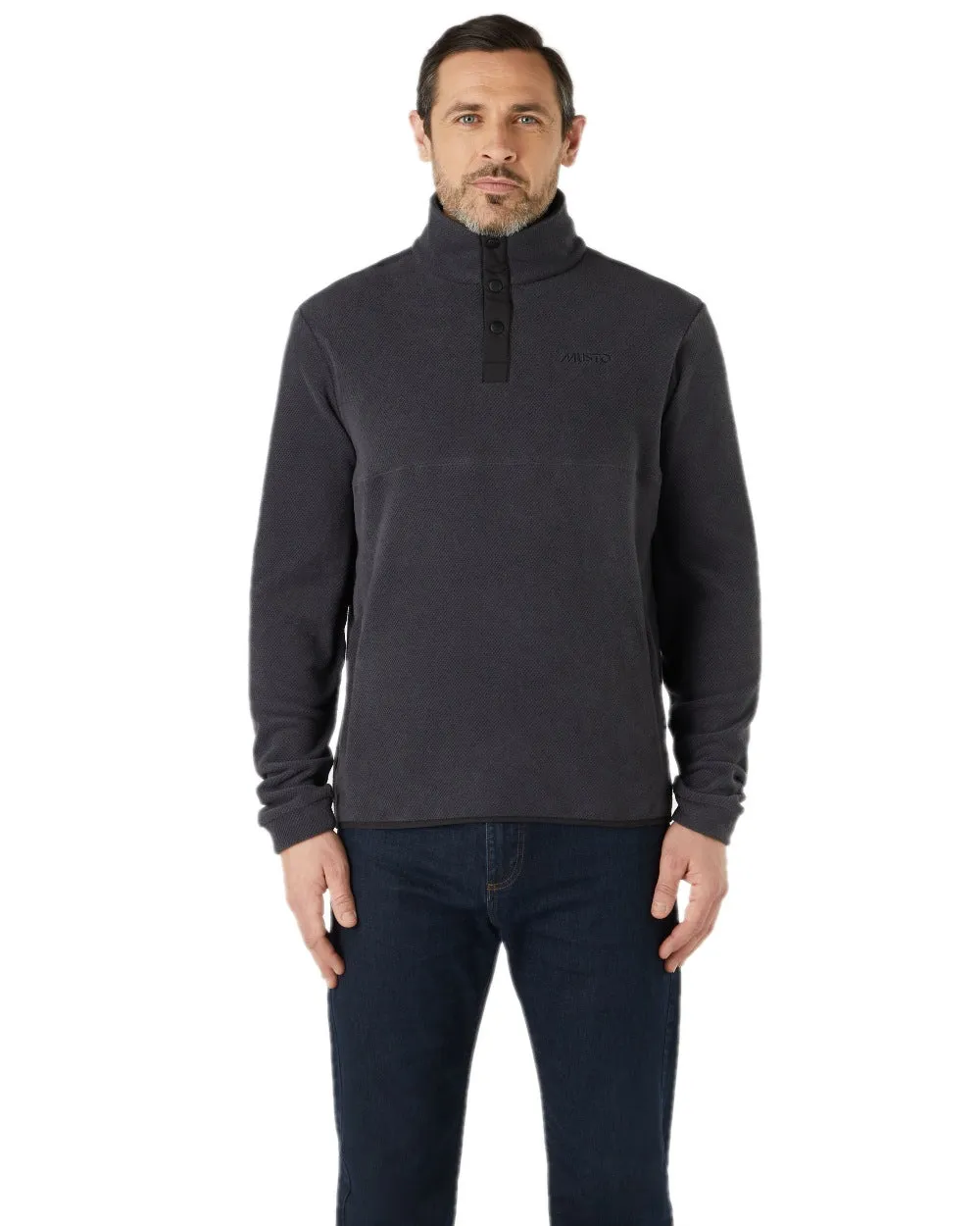 Musto Mens Classic Fleece Pullover Sailing Fleece Layers