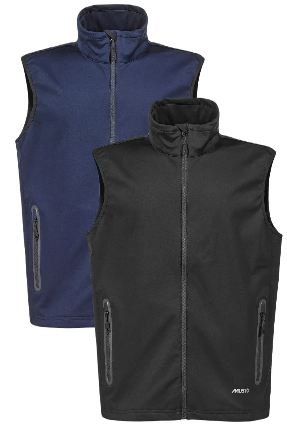 Musto Mens Essential Softshell Gilet Brushed Cotton Shirts Men