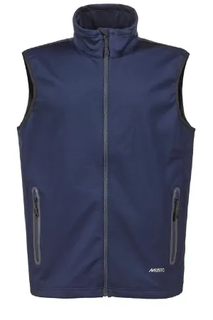 Musto Mens Essential Softshell Gilet Brushed Work Shirts