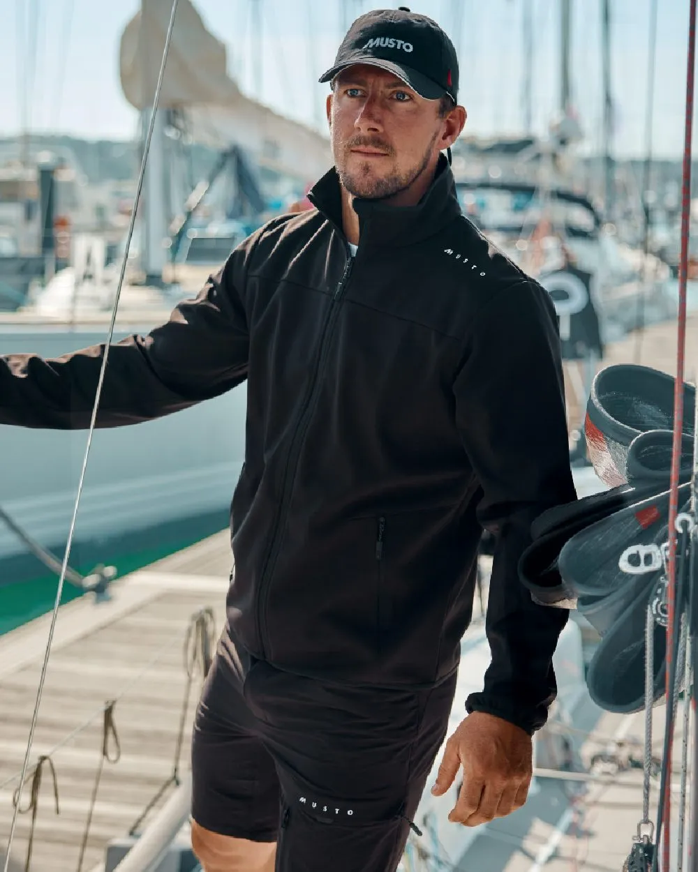 Musto Mens Evo Crew Softshell Jacket Men's Jackets and Coats