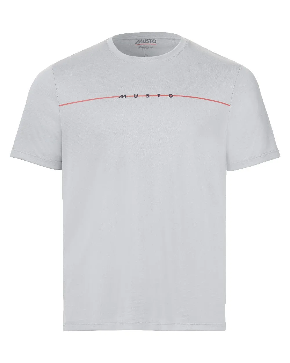 Musto Mens Evo Sunblock Graphic Short Sleeve T-Shirt Classic Fit T-Shirts Men