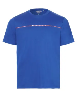 Musto Mens Evo Sunblock Graphic Short Sleeve T-Shirt Sailing Graphic Tees