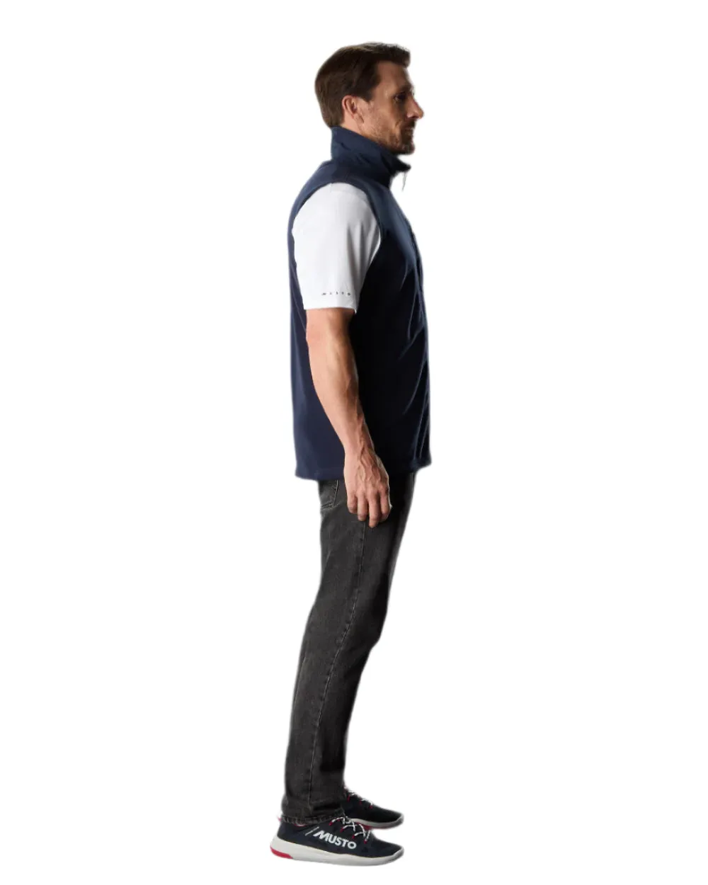 Musto Mens Evolution Polartec 200 Vest Sailing Fleece Layers